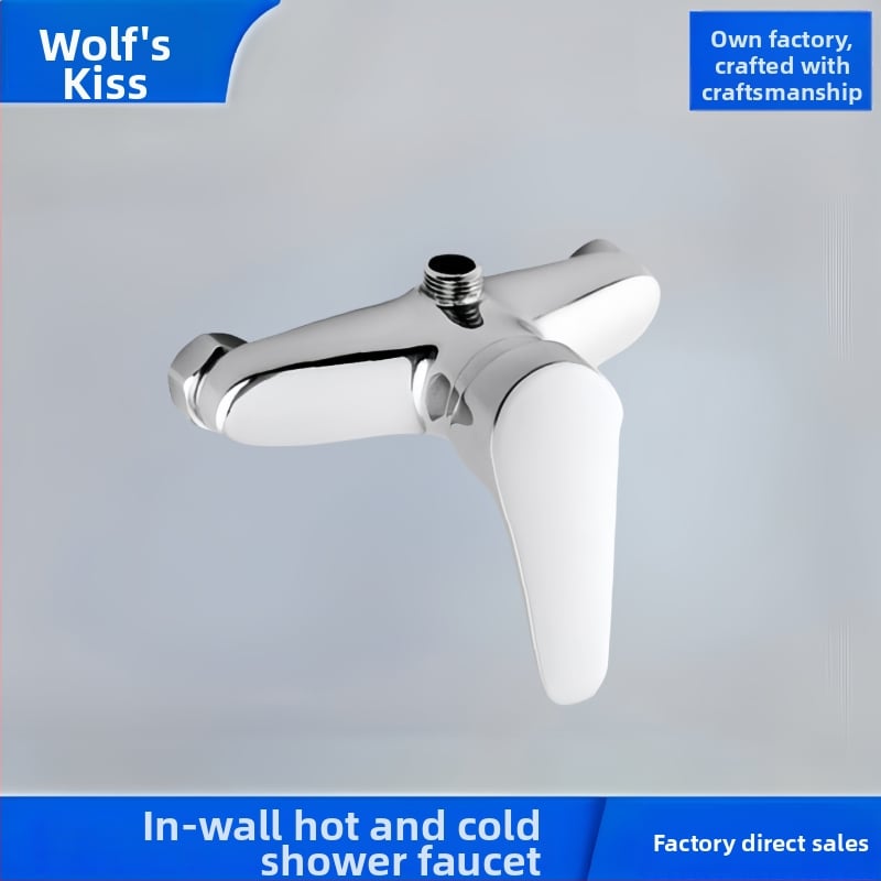 Valvă de amestec termostatic pentru duș - model Celo shower, instalare în perete, corp din cupru, temperatură maximă 50°C