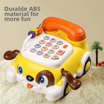 Jucărie educativă timpurie cu flash și muzică — din plastic, funcționează pe baterii, potrivită pentru copii 4–6 ani