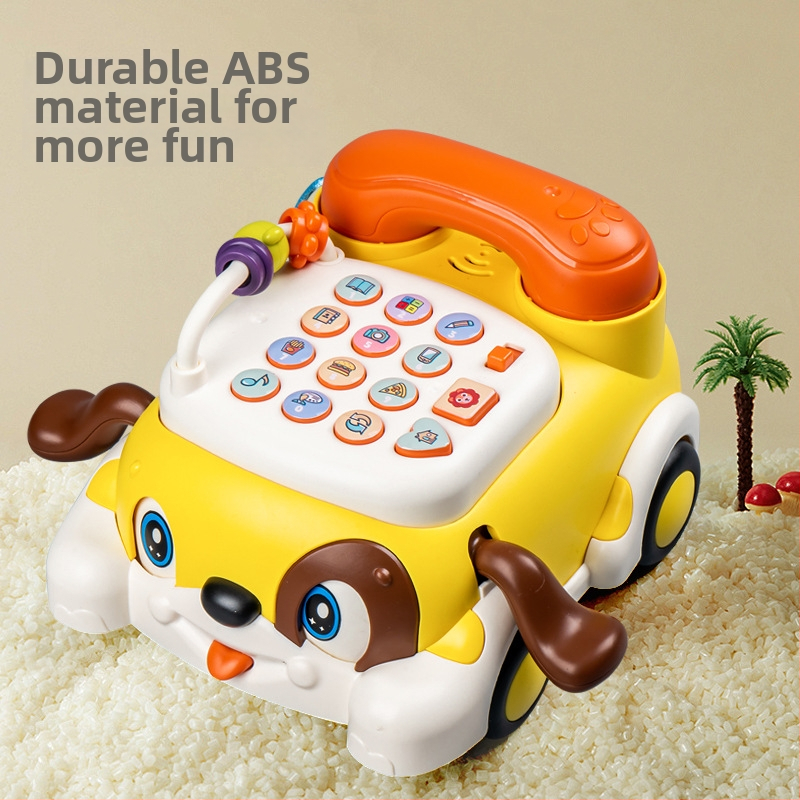 Jucărie educativă timpurie cu flash și muzică — din plastic, funcționează pe baterii, potrivită pentru copii 4–6 ani