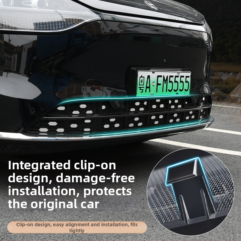 Minghao ABS Plasă anti-insect pentru AITO M9 – Plasă frontală detașabilă, Aspect modificat