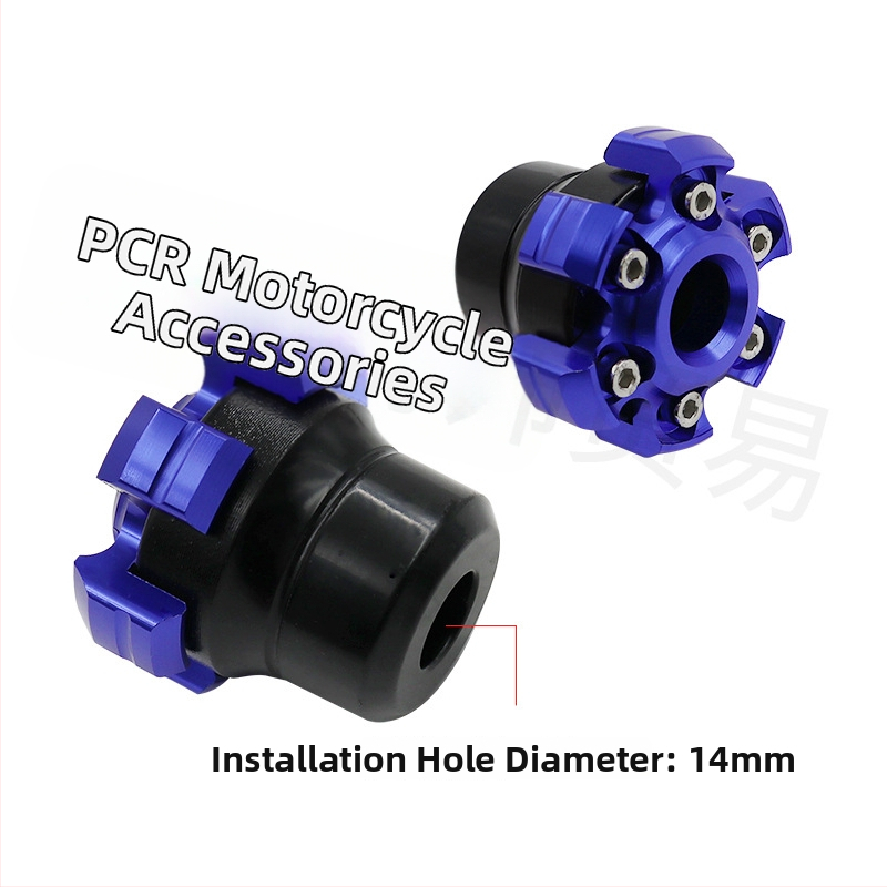 Prednji poklopac vilice motocikla – aluminijski spoj, protiv pada, model 3412, marka PCR, licencirana privatna etiketa, za motocikle i električna vozila