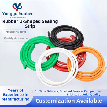 Bandă de etanșare în formă de U din cauciuc nitril pentru uși și ferestre — protecție împotriva prafului, rezistență la uzură, absorbție la șocuri