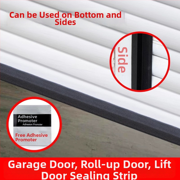 Bandă de etanșare pentru ușile de garaj, bandă inferioară, CKJLMMFT model, Shouli brand, rezistentă la praf, vânt și șoareci, cu rezistență la temperaturi înalte, uzură, îmbătrânire și coroziune.