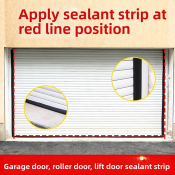 Bandă de etanșare pentru ușile de garaj, bandă inferioară, CKJLMMFT model, Shouli brand, rezistentă la praf, vânt și șoareci, cu rezistență la temperaturi înalte, uzură, îmbătrânire și coroziune.