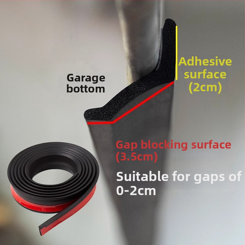 Bandă de etanșare pentru ușile de garaj, bandă inferioară, CKJLMMFT model, Shouli brand, rezistentă la praf, vânt și șoareci, cu rezistență la temperaturi înalte, uzură, îmbătrânire și coroziune.