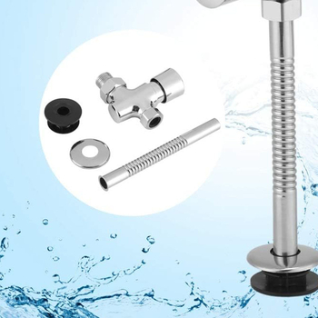 Valvă de spălare pentru urinal din aliaj de zinc, montaj pe suprafață, întârziere la spălare, cap de acționare prin apăsare manuală