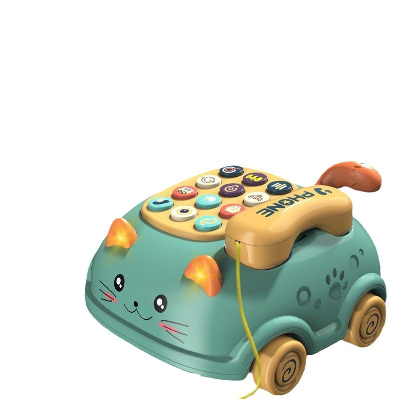 Mașină electrică de povești pentru educație timpurie, cu dublă limbă Chineză–Engleză, din plastic, pentru sugari 0–3 ani.