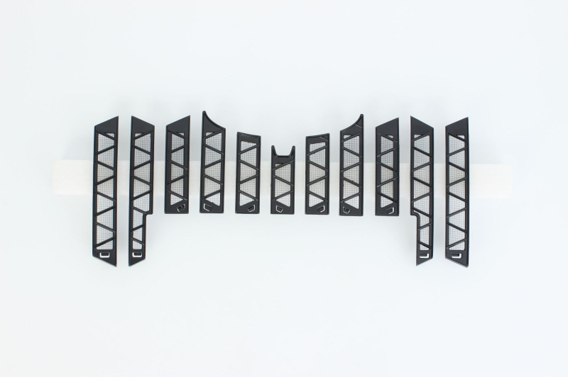 Plasă antiinsecte pentru Ruihu 9X, compatibilă cu 26 modele; Material: ABS + oțel 304; Număr de produs LBS-26KRH9X-A186 1-11/C09; Componentă de modificare a plasei centrale