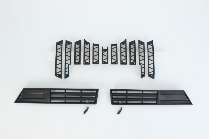 Plasă antiinsecte pentru Ruihu 9X, compatibilă cu 26 modele; Material: ABS + oțel 304; Număr de produs LBS-26KRH9X-A186 1-11/C09; Componentă de modificare a plasei centrale