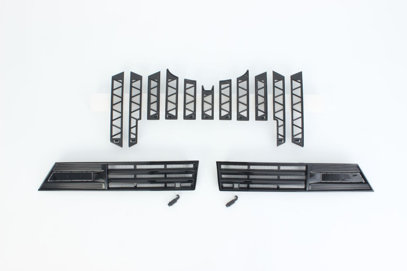 Plasă antiinsecte pentru Ruihu 9X, compatibilă cu 26 modele; Material: ABS + oțel 304; Număr de produs LBS-26KRH9X-A186 1-11/C09; Componentă de modificare a plasei centrale