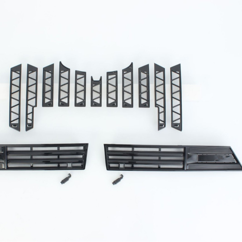 Plasă antiinsecte pentru Ruihu 9X, compatibilă cu 26 modele; Material: ABS + oțel 304; Număr de produs LBS-26KRH9X-A186 1-11/C09; Componentă de modificare a plasei centrale