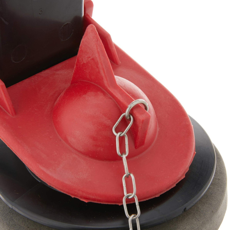 Ventil de spălare pentru toaletă compatibil Kohler SantaRosa Gabrielle - material TPE, operare manuală, accesorii rezervor WC