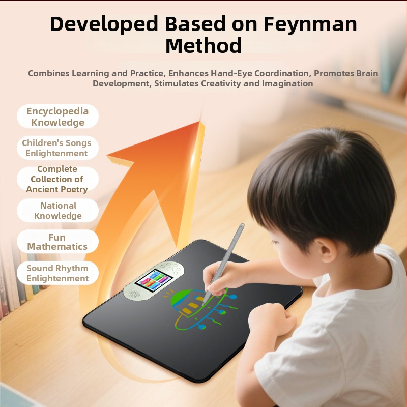 Mașină de învățare pentru copii cu ecran LCD, Jocuri părinte-copil și sunet, 2–4 GB memorie, carcasă din plastic, pentru vârsta 4–6 ani