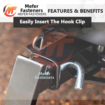 Pin ramena prívesu, pozinkovaný, GB880 štandard, univerzálny, Mif Fasteners