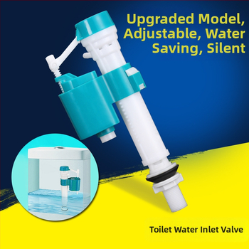 Accesorii rezervor apă la toaletă – Ventil ABS de drenaj, ventil de alimentare și mecanism de spălare cu buton dublu, gata pentru instalare, stil modern