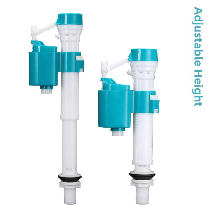 Accesorii rezervor apă la toaletă – Ventil ABS de drenaj, ventil de alimentare și mecanism de spălare cu buton dublu, gata pentru instalare, stil modern