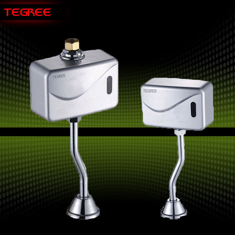 TG-730 senzor IR pentru urinar montat pe suprafață, cu valvă de spălare, corp ABS, alimentare DC, 4x ieșire 1/2'', timp de spălare 6 s