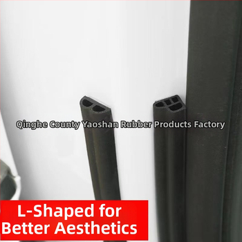 L-tvarované tesnenie – EPDM, pre autá, stroje, chladničky, dvere a okná; prachotesný, odolný voči počasiu a zvuková izolácia