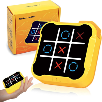 Električna višenamjenska tic-tac-toe igračka od ABS-a, napajanje baterijama, edukativna interaktivna igra za djecu 0–3 godine