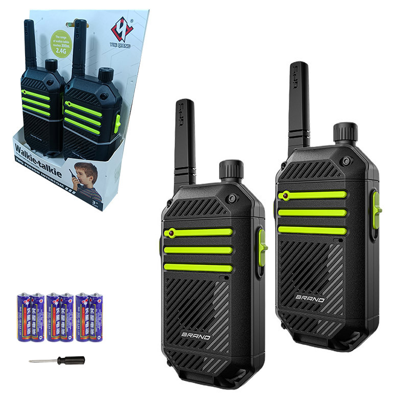 Interaktivna roditeljsko-djeca walkie-talkie igračka, baterijska, plastična, ručna, za vanjsku upotrebu, za djecu 4–6 godina