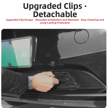 Acoperire pentru gură de aer a grilei Tesla Model 3/Y, plasă anti-insecte, ABS, Nr. 1256, Compatibil cu Tesla Model 3/Y