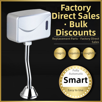 Senzor de urinal pentru spălare automată, montaj pe suprafață sau încastrat, model 8512, alimentare DC, timp de spălare de 9 s