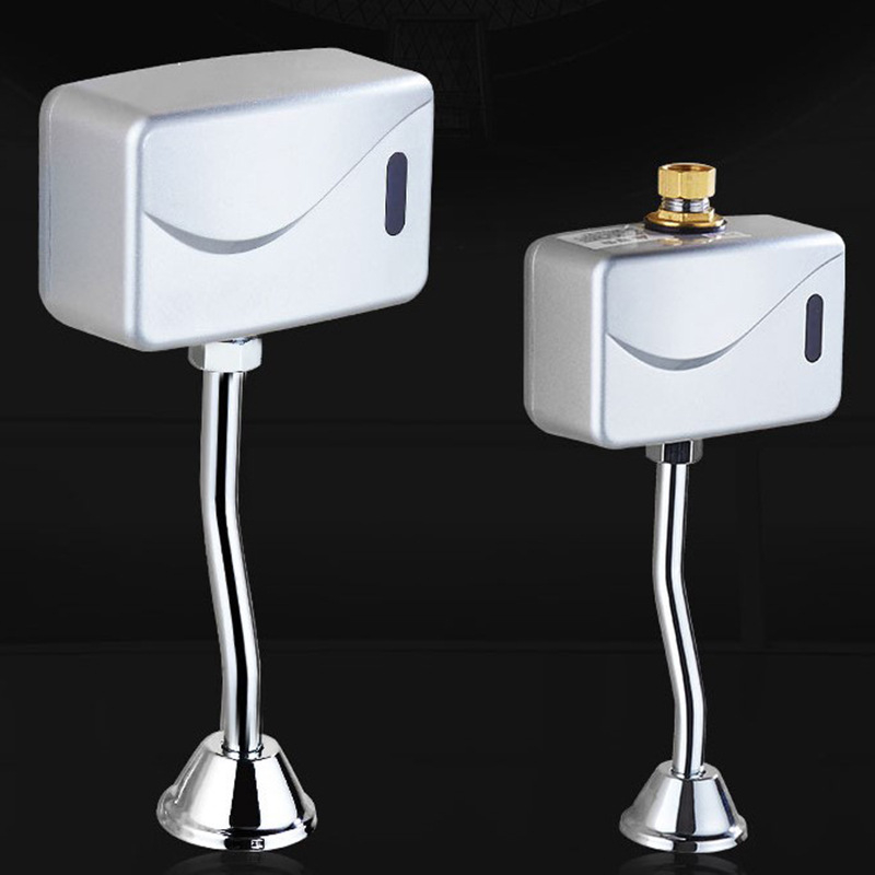 Senzor de urinal pentru spălare automată, montaj pe suprafață sau încastrat, model 8512, alimentare DC, timp de spălare de 9 s