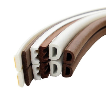 Ajtó rés tömítés fa- és tolóajtókhoz — etilén-propilén kaucsuk, HJD-08 osztály, önragasztó, vízálló, szélálló hőszigetelés