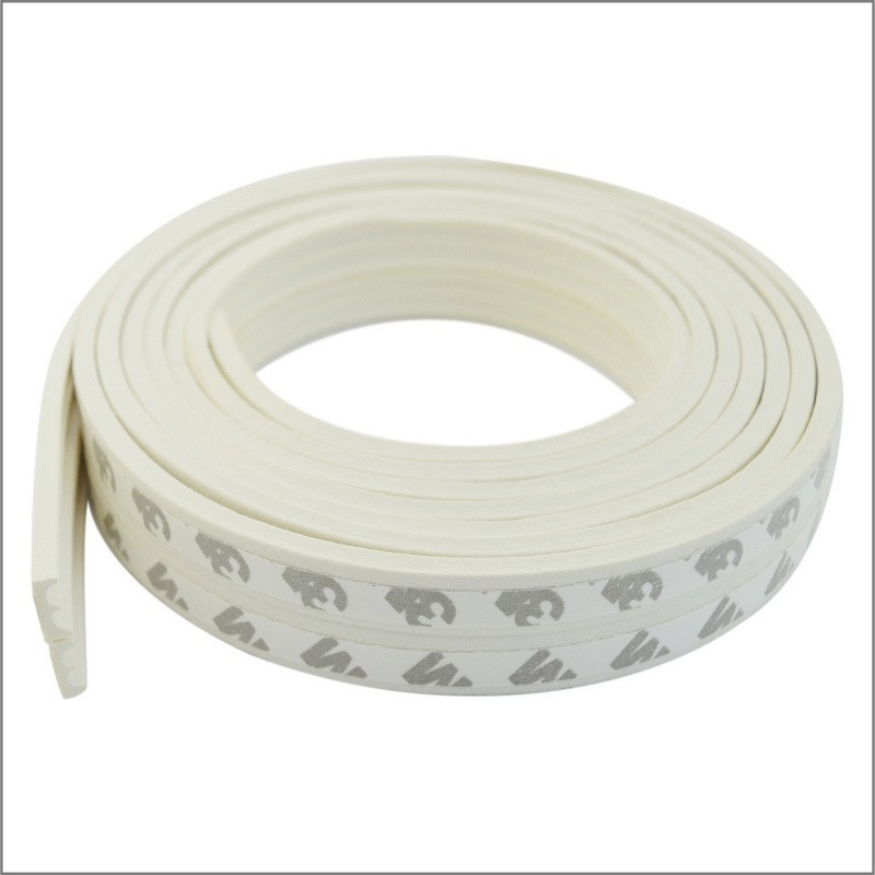 Ajtó rés tömítés fa- és tolóajtókhoz — etilén-propilén kaucsuk, HJD-08 osztály, önragasztó, vízálló, szélálló hőszigetelés