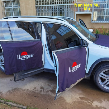 Ochranný kryt na montáž automobilovej fólie, velúr vodotesná kompozitná tkanina, vlastné spracovanie, všeobecný model, na ochranu lakovaného povrchu počas inštalácie fólie