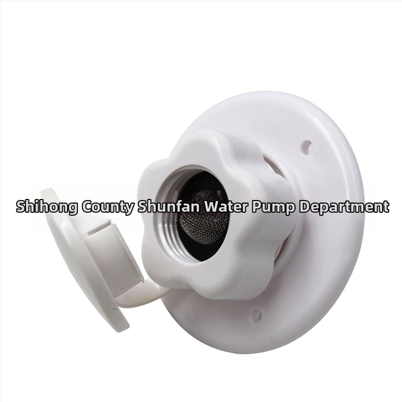 Seaflo jednostranični vodni ulaz ventila za RV, model 01, tip plutajućeg ventila otvoren prema gore, plastični