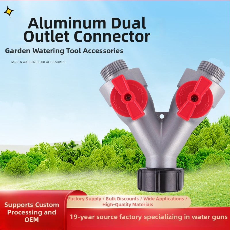 Priemyselná rozprašovacia pištoľ z hliníkovej zliatiny s ABS vypínačom; ABS rukoväť; dosah 13; tlak 8; hmotnosť 249 g; vhodná na umývanie áut a zalievanie záhrady