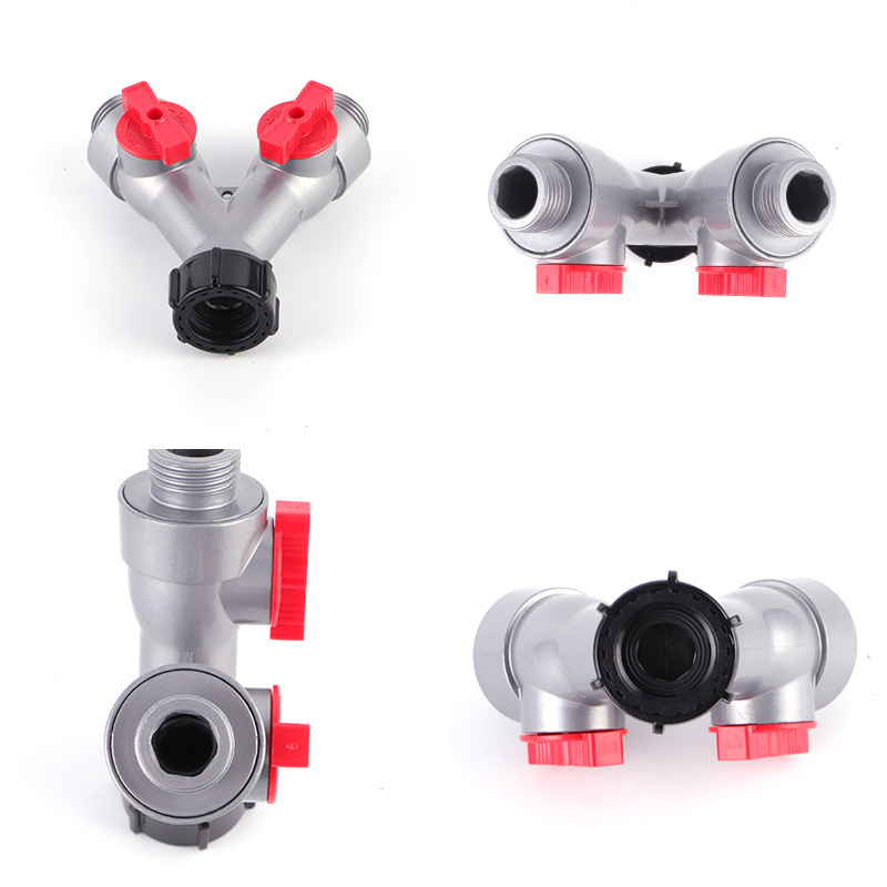 Pistol de pulverizare industrial cu cap din aliaj de aluminiu și întrerupător ABS; mâner ABS; distanța de pulverizare 13; presiune apă 8; greutate 249 g; potrivit pentru spălarea mașinilor, udarea grădinilor