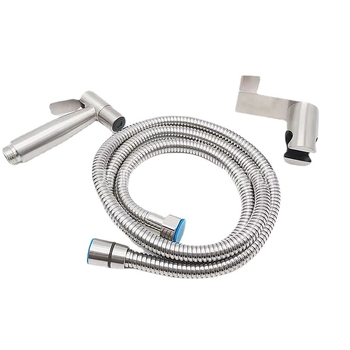 Spray de toaletă din oțel inoxidabil – portabil, funcție spălare, model Stainless Steel Toilet Mate, temperatură 0–80°C, presiune 0,8 MPa