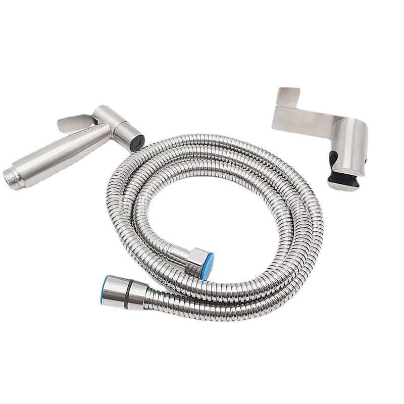 Spray de toaletă din oțel inoxidabil – portabil, funcție spălare, model Stainless Steel Toilet Mate, temperatură 0–80°C, presiune 0,8 MPa