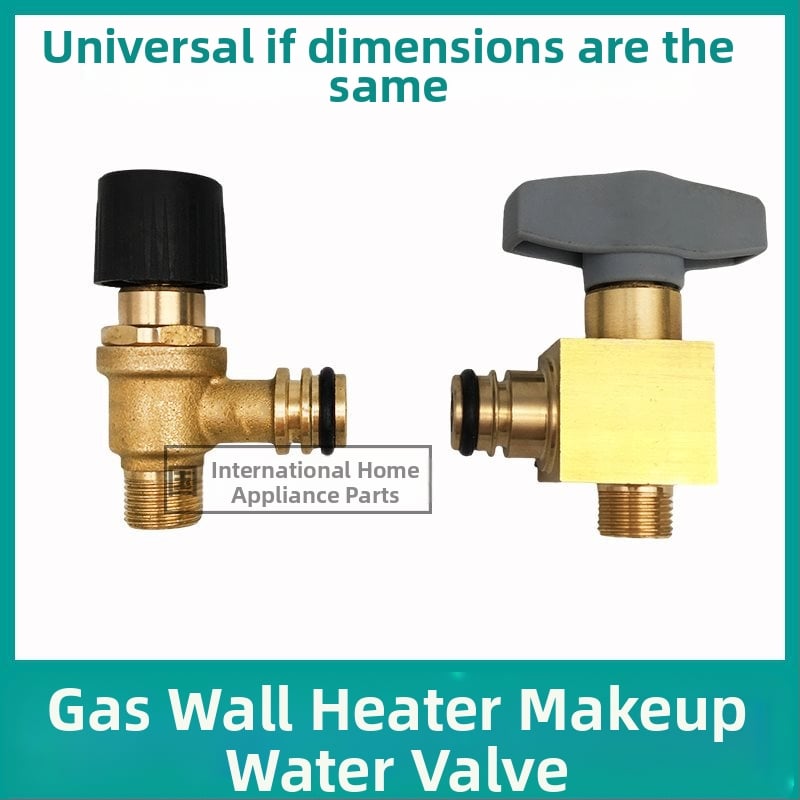 Fali bojler víz utántöltő szelep kapcsolóval és karos kezeléssel, automatikus működés, Viessmann-kompatibilis, 51–100 m²-es területhez