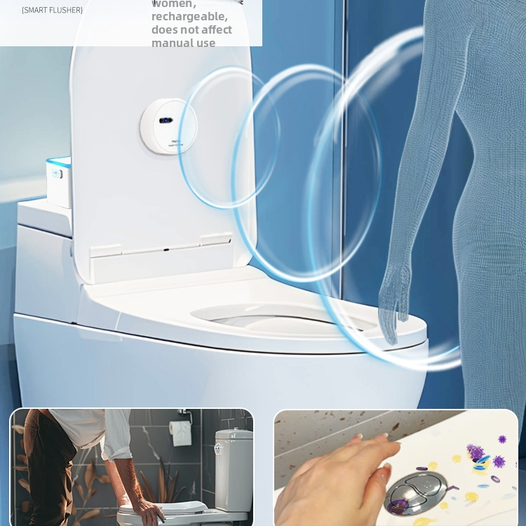 Toaletă cu senzor infraroșu – spălare automată, fără contact, certificat CE