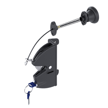 Kerítéskapu zár, nylon testű, modell JL250224, kód JL250224, márka Fly Left