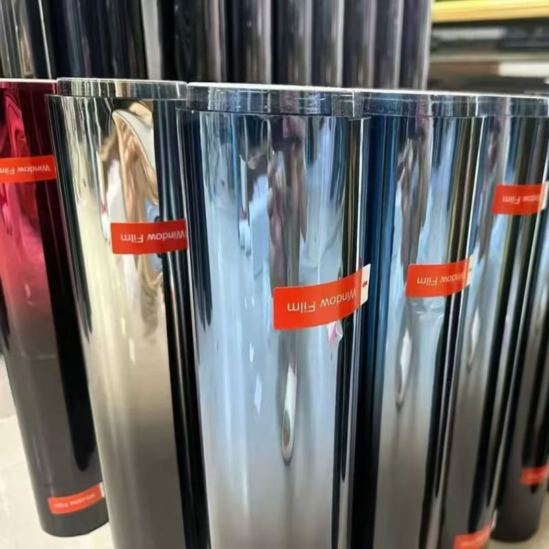 Автомобилен прозоречен филм за слънцезащита с PET релийз филм – дебелина 2 mil, пропускливост 5%, топлоизолация 50%, UV защита 99%, лепилен слой