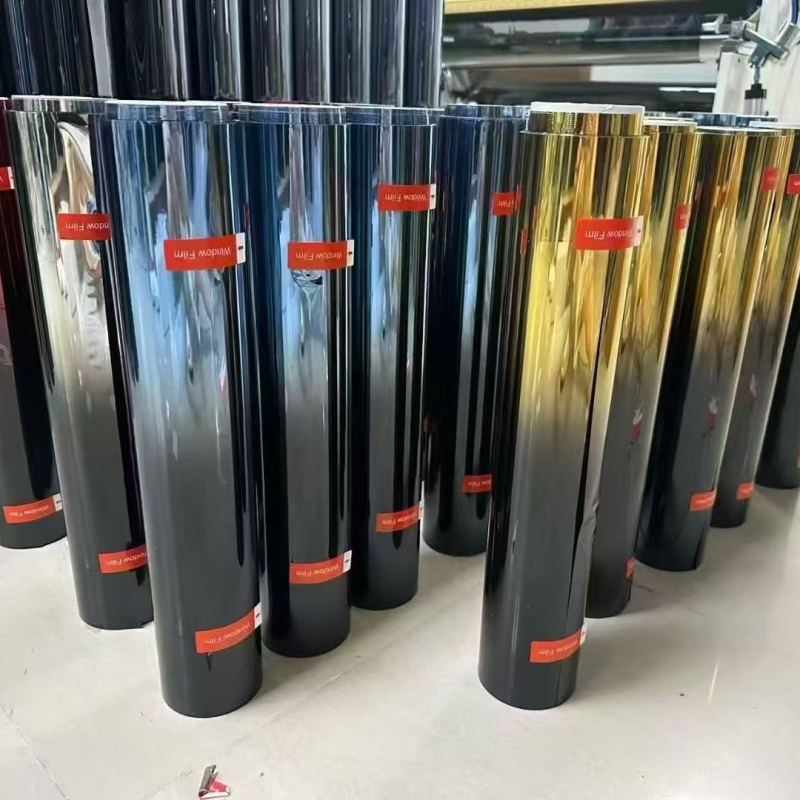 Автомобилен прозоречен филм за слънцезащита с PET релийз филм – дебелина 2 mil, пропускливост 5%, топлоизолация 50%, UV защита 99%, лепилен слой