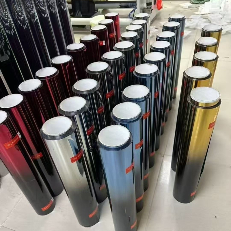 Автомобилен прозоречен филм за слънцезащита с PET релийз филм – дебелина 2 mil, пропускливост 5%, топлоизолация 50%, UV защита 99%, лепилен слой