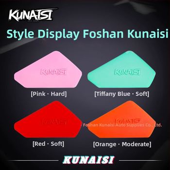 Nástroj pre montáž automobilového filmu — škrabka na uzatváranie hrán a detailné dokončenie filmu (Materiál: Plast; Druh: Škrabka; Prispôsobenie: Áno; Autorizovaná súkromná značka: Áno; Značka: Coolness)