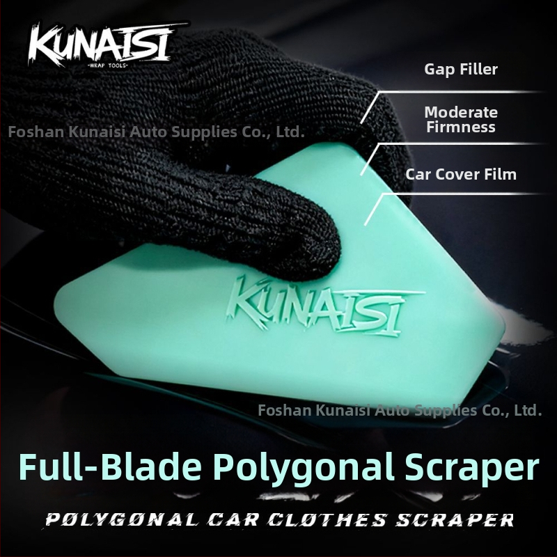 Nástroj pre montáž automobilového filmu — škrabka na uzatváranie hrán a detailné dokončenie filmu (Materiál: Plast; Druh: Škrabka; Prispôsobenie: Áno; Autorizovaná súkromná značka: Áno; Značka: Coolness)