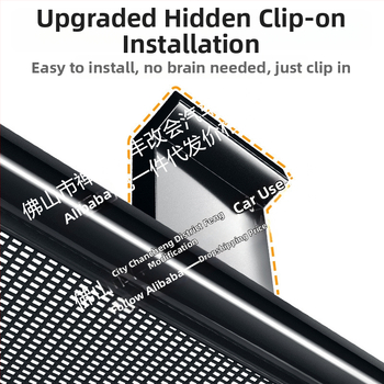 Plasă anti-insect pentru grila frontală Volkswagen Teramont Pro (Material: ABS)