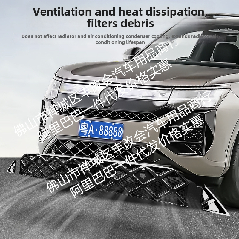 Plasă anti-insect pentru grila frontală Volkswagen Teramont Pro (Material: ABS)