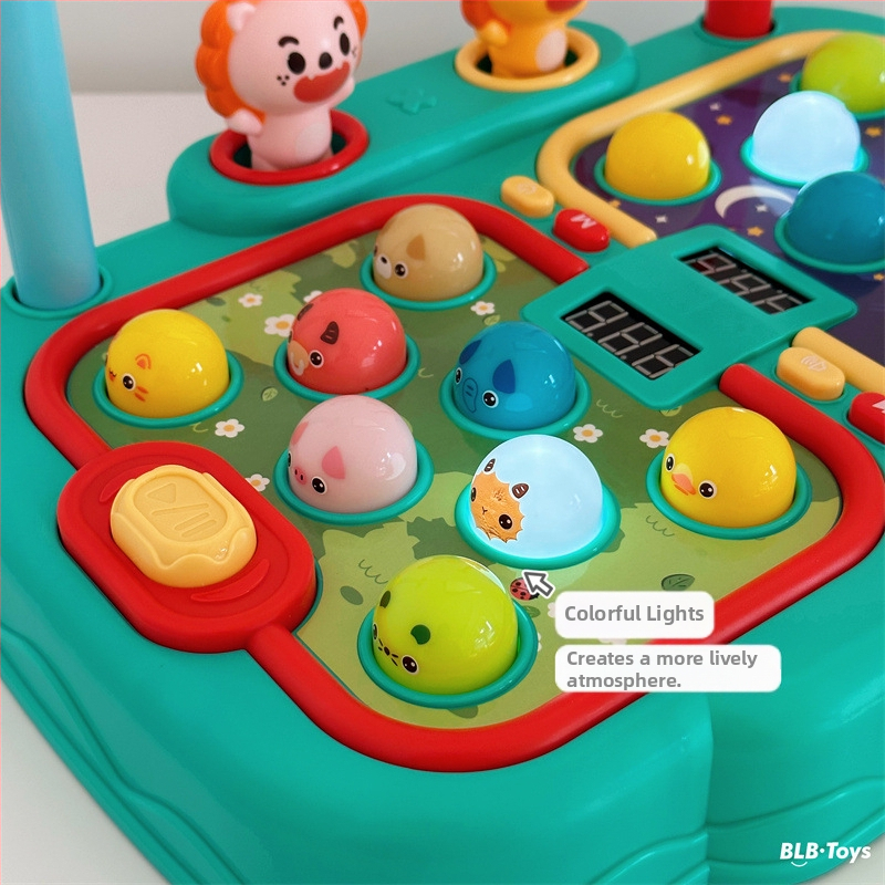 Mașină educativă interactivă pentru învățare timpurie, alimentată cu baterii, muzică și voce, jocuri părinte-copil, interacțiune emoțională, feedback tactil