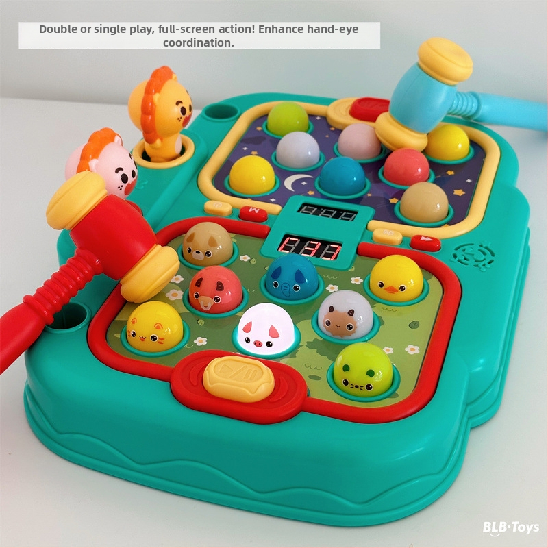 Mașină educativă interactivă pentru învățare timpurie, alimentată cu baterii, muzică și voce, jocuri părinte-copil, interacțiune emoțională, feedback tactil