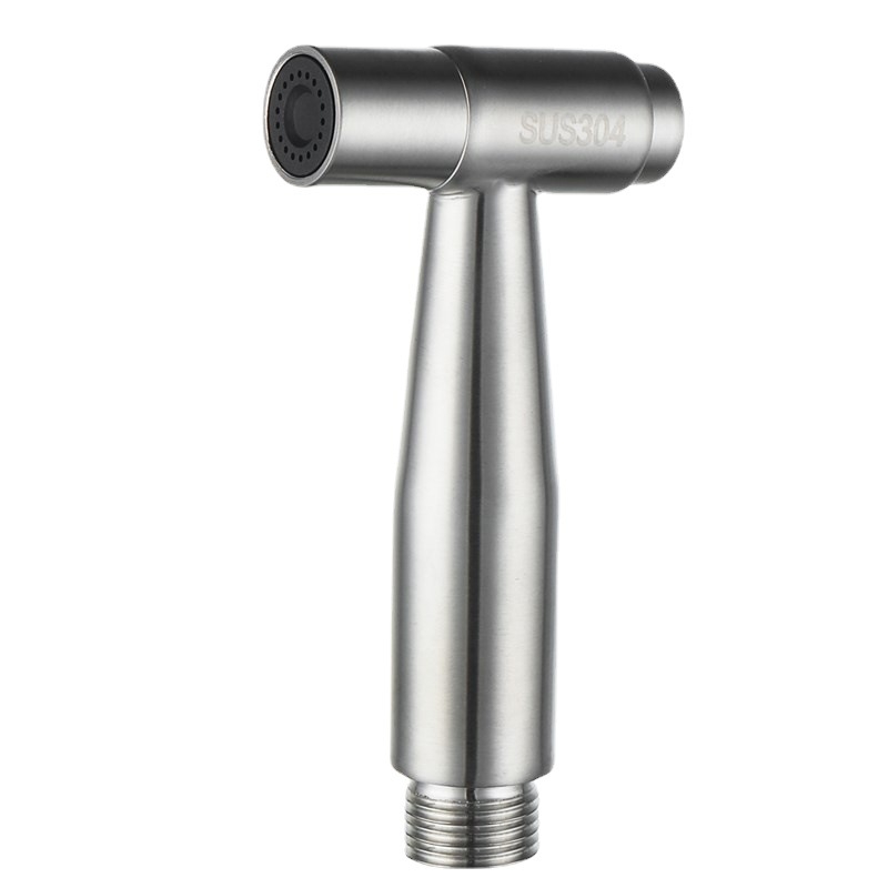 Spray gun od nehrđajućeg čelika SUS304 za sudoper i WC, model bez tlaka, radni tlak 8 bar, unutarnji promjer 10 mm, sučelje s četiri navoja