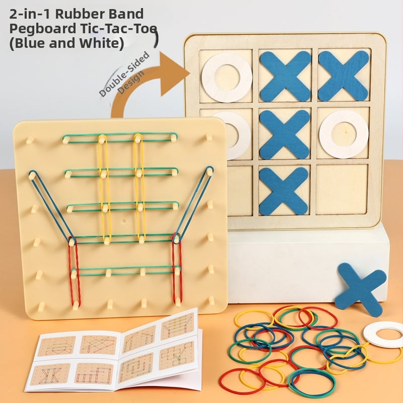 Puzzle 3D din lemn cu coloană, jucărie educațională pentru copii 4–6 ani, asamblare ilustrații și plăci