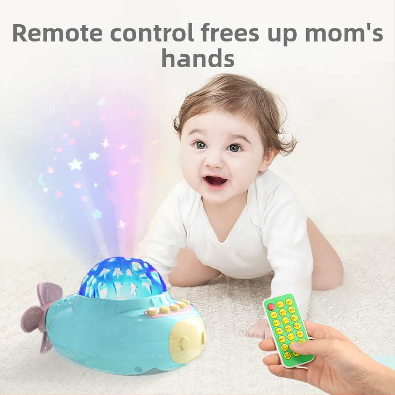 Rani stroj za priče s daljinskim upravljačem, akusto-optička projekcija i glazba – plastično kućište, litijeva baterija